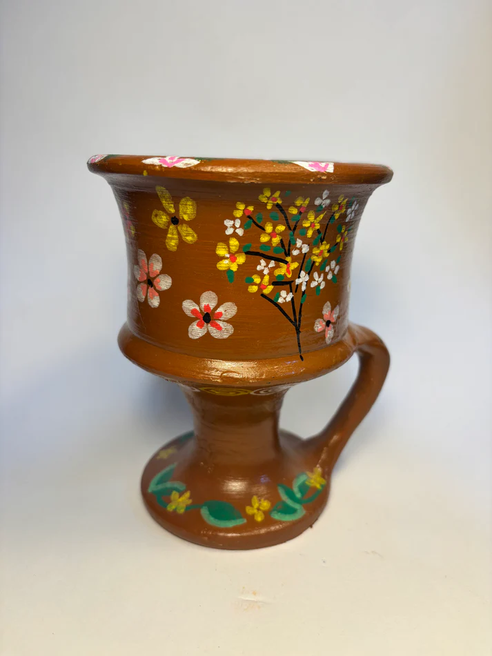 Botanic Terra Hand-Painted Incense Burner