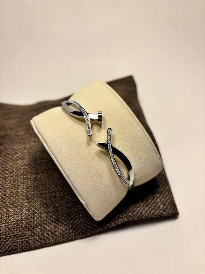 Infinite Silver Cuff Bracelet