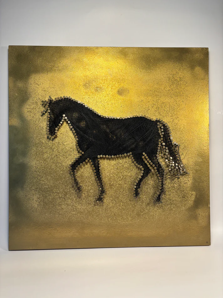 Luxe Equine String Art - Wall Décor