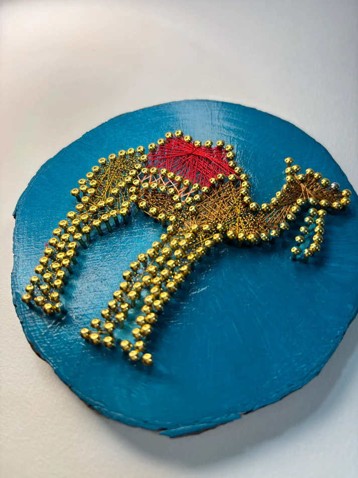 Mini Handcrafted Camel String Art Souvenir