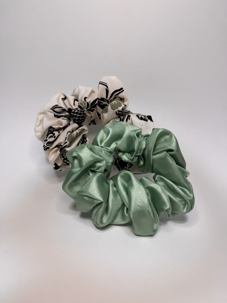 Sage and Strand Scrunchie Set